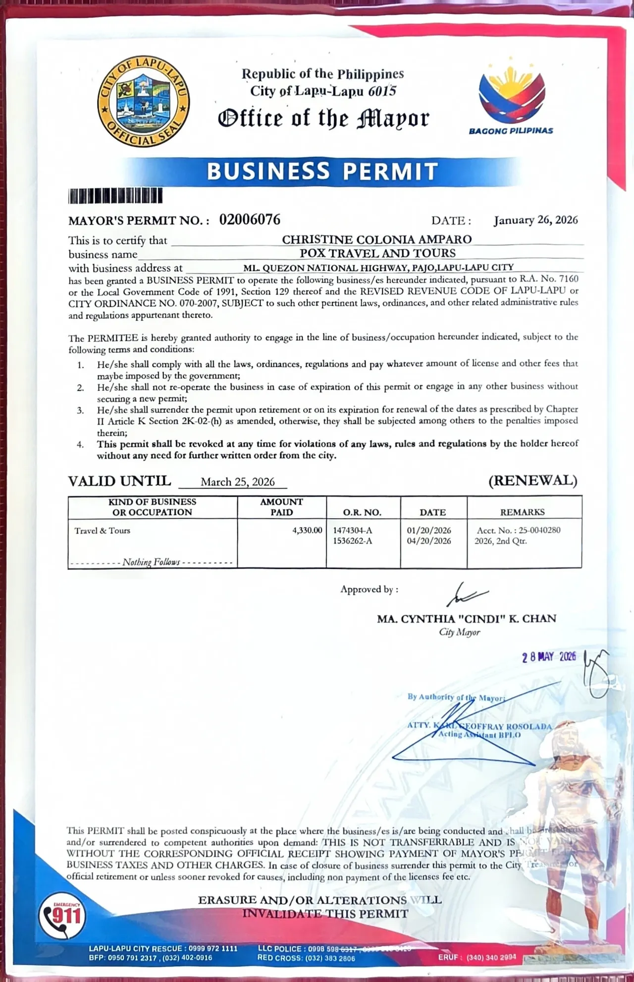 Business Permit